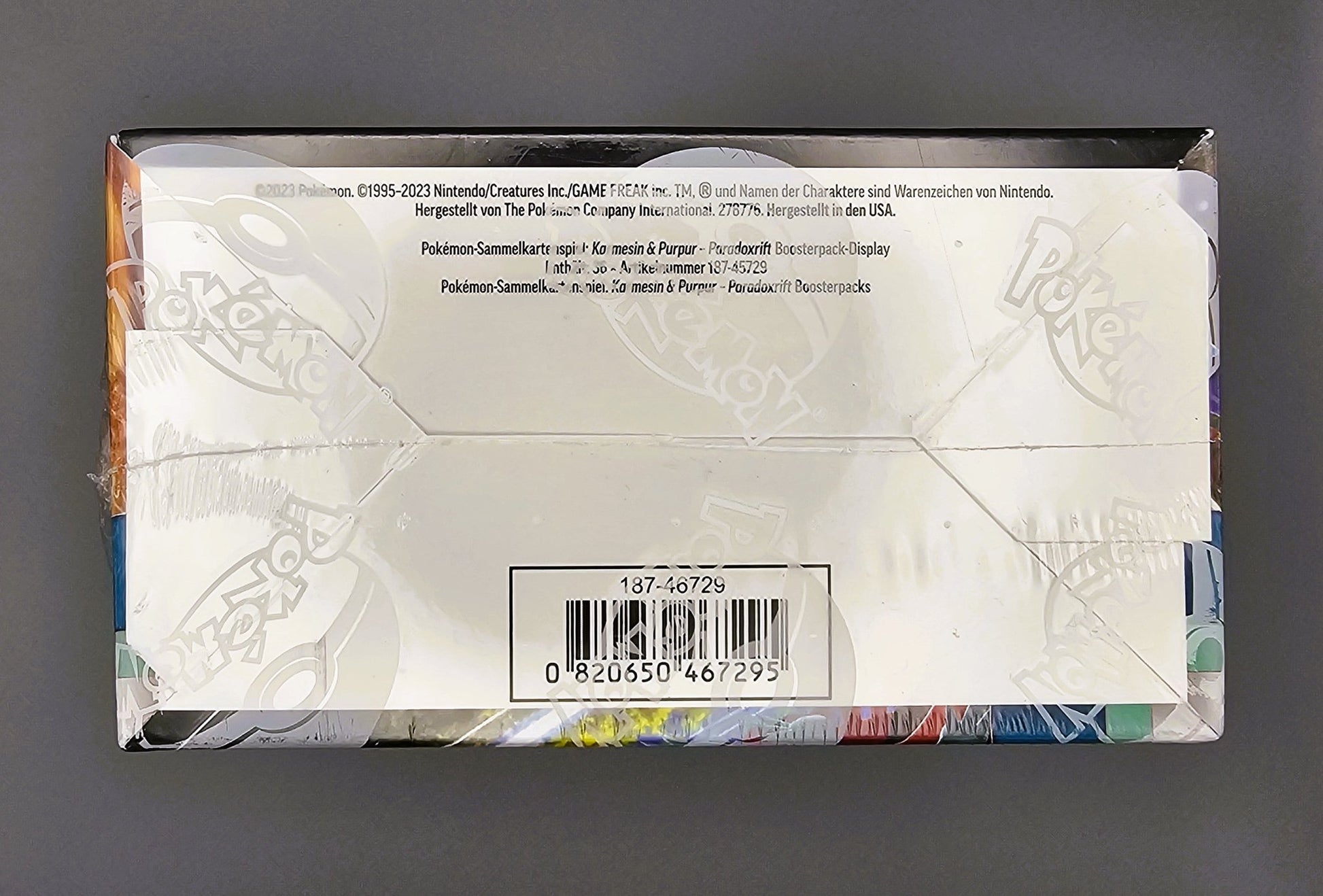 Pokémon KP04 Karmesin & Purpur: Paradoxrift | 36 Booster Pack Display | Deutsch - PiRoGamma TCG