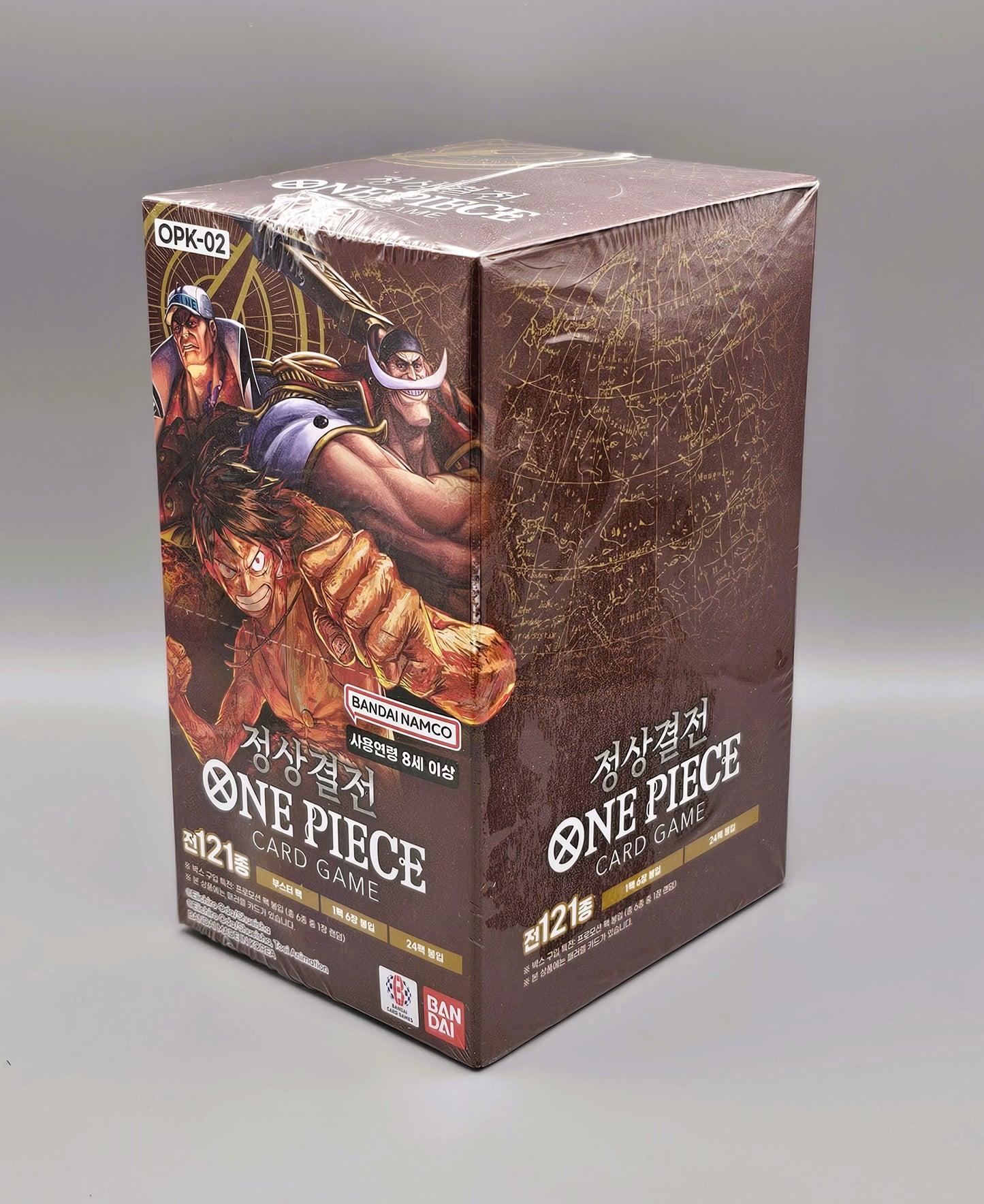 One Piece - Paramount War OPK02 | 24 Booster Pack Display | Koreanisch