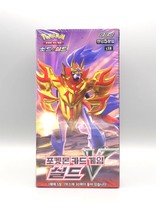 Pokemon Sword & Shield: Shield s1H | 30 Booster Pack Display | Koreanisch