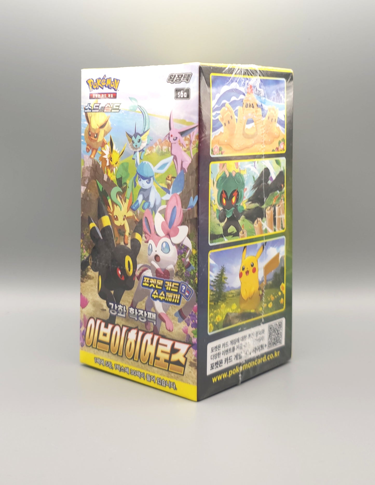 Pokemon s6a Sword & Shield: Eevee Heroes | 30 Booster Pack Display | Koreanisch