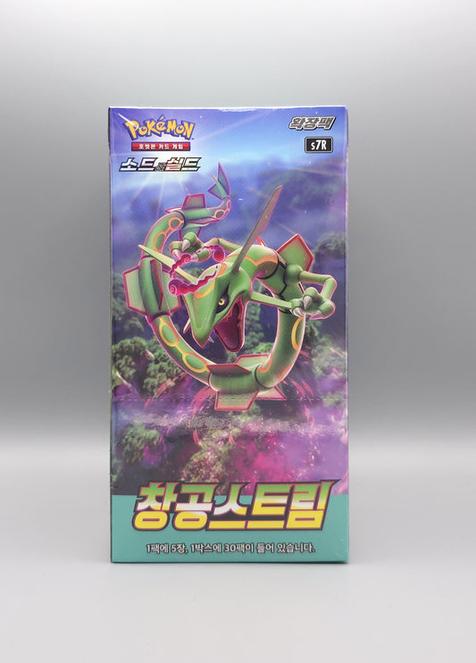 Pokemon s7R Sword & Shield: Blue Sky Stream | 30 Booster Pack Display | Koreanisch