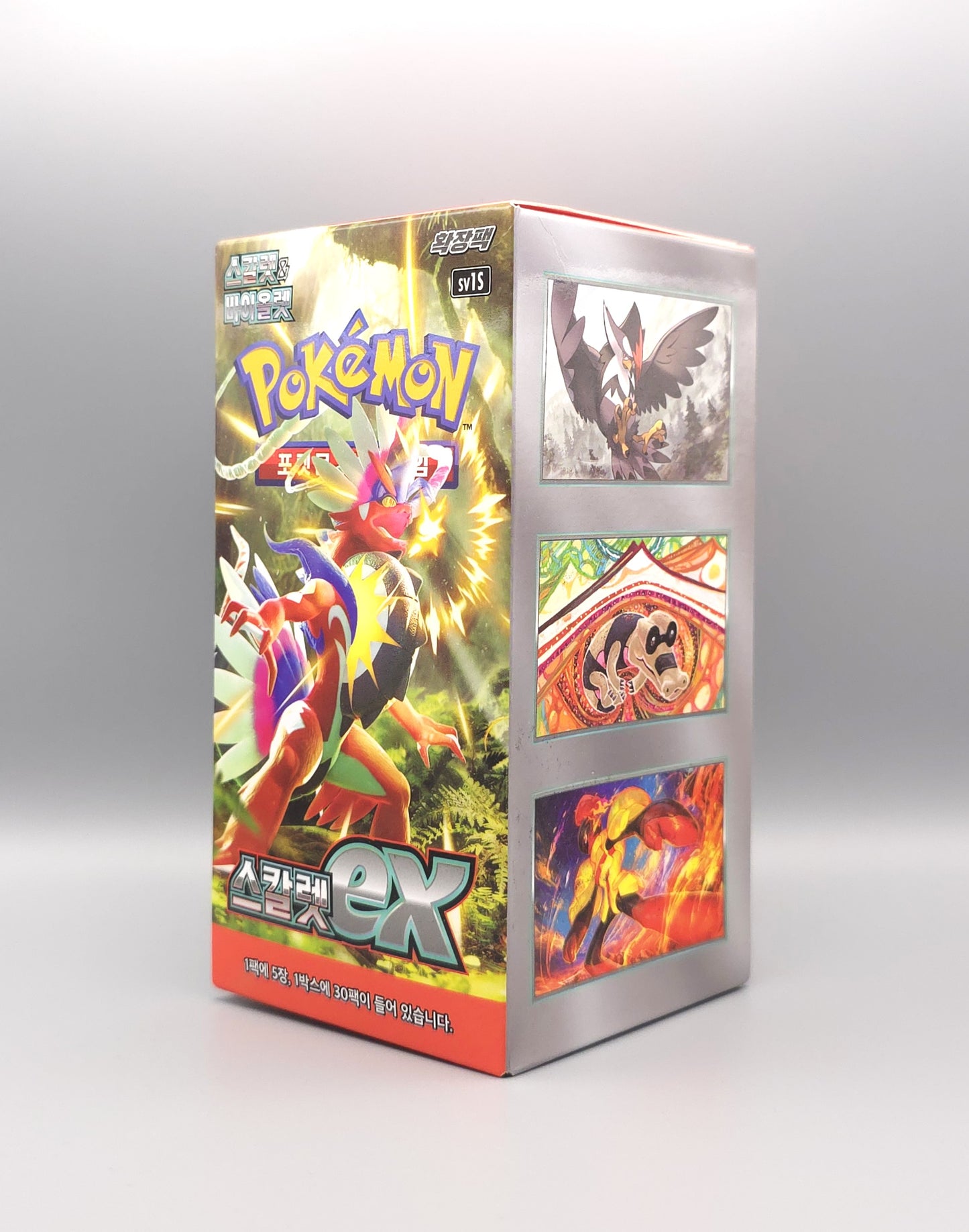 Pokemon sv1S Scarlet & Violet: Scarlet ex | 30 Booster Pack Display | Koreanisch