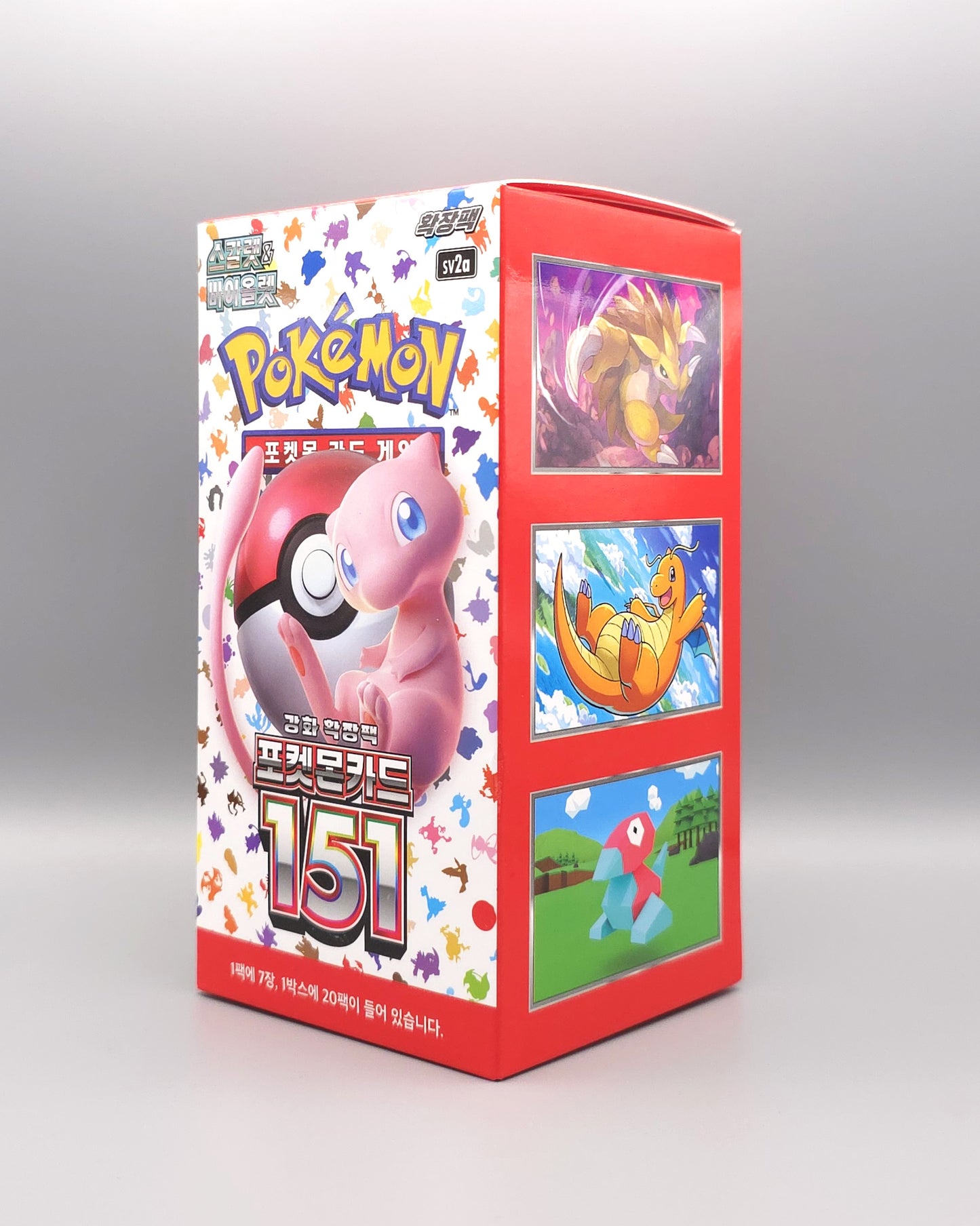 Pokemon sv2a Scarlet & Violet: Pokémon Card 151 | 20 Booster Pack Display | Koreanisch