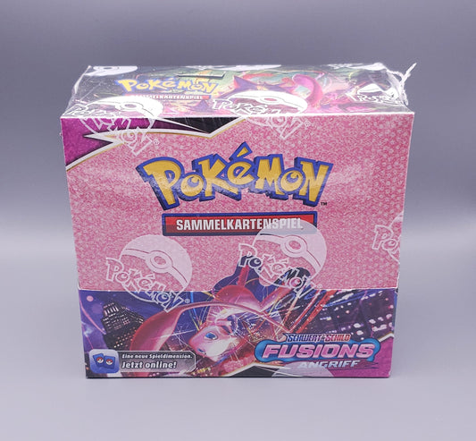 Pokemon Schwert & Schild: Fusionsangriff (SWSH8) | 36 Booster Pack Display | Deutsch