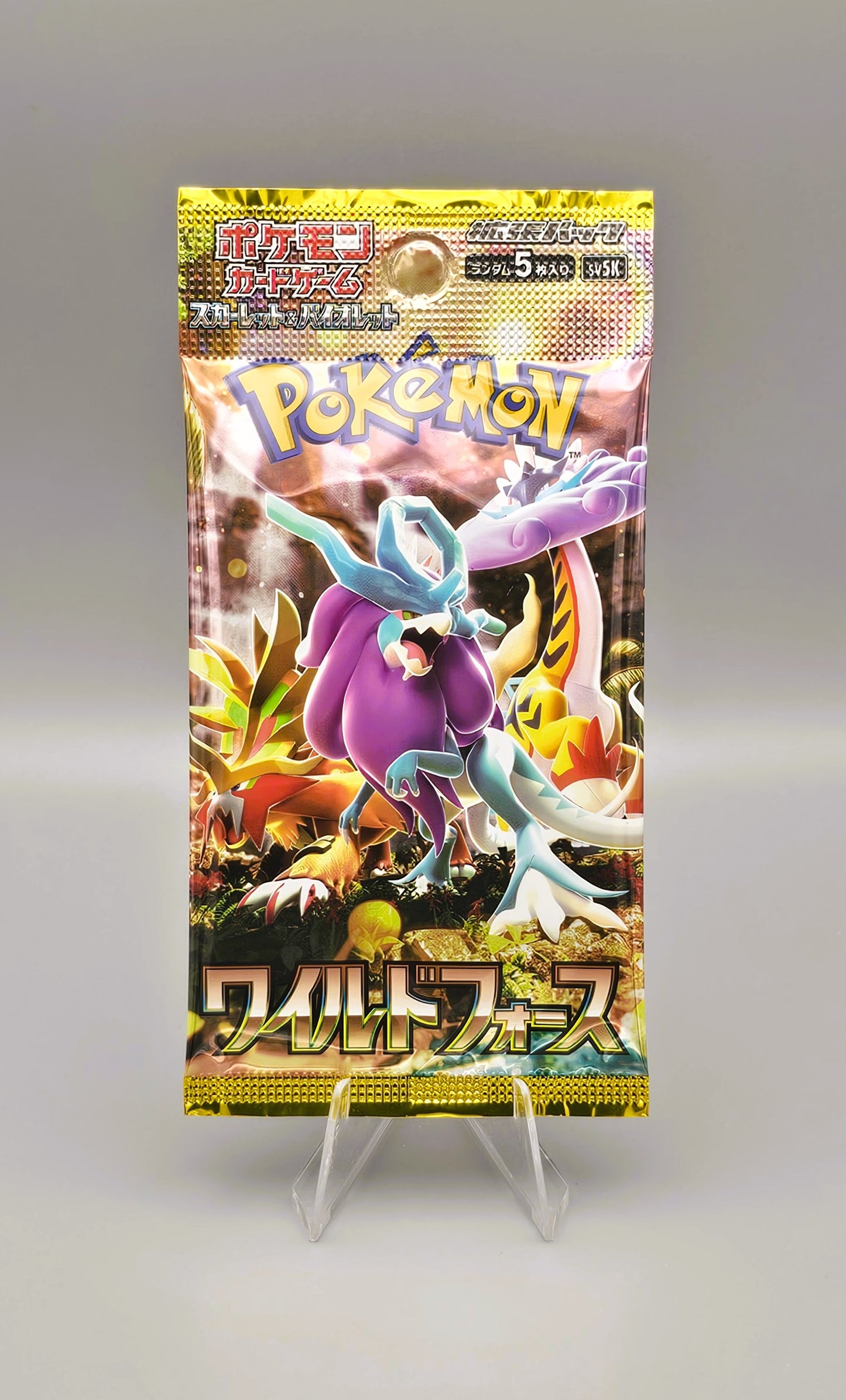 Pokemon sv5K Scarlet & Violet: Wild Force | Booster Pack | Japanisch