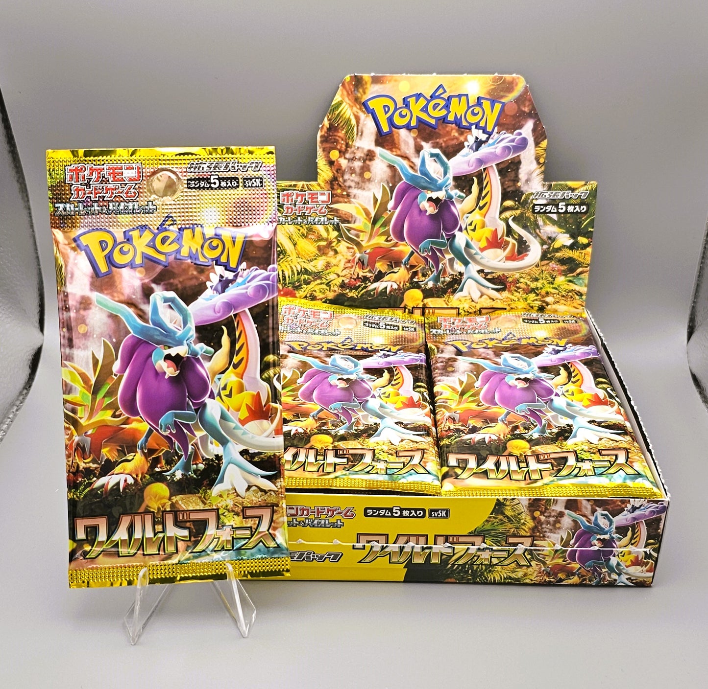 Pokemon sv5K Scarlet & Violet: Wild Force | Booster Pack | Japanisch