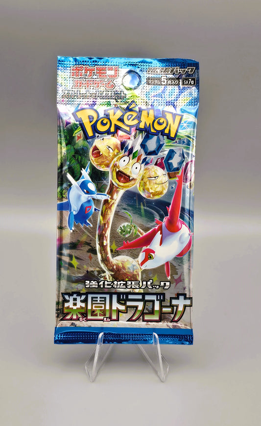 Pokemon sv7a Scarlet & Violet: Paradise Dragona | 1x Booster Pack | Japanisch