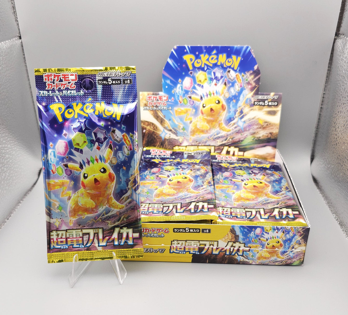 Pokemon sv8 Scarlet & Violet: Super Electric Breaker | 1x Booster Pack | Japanisch