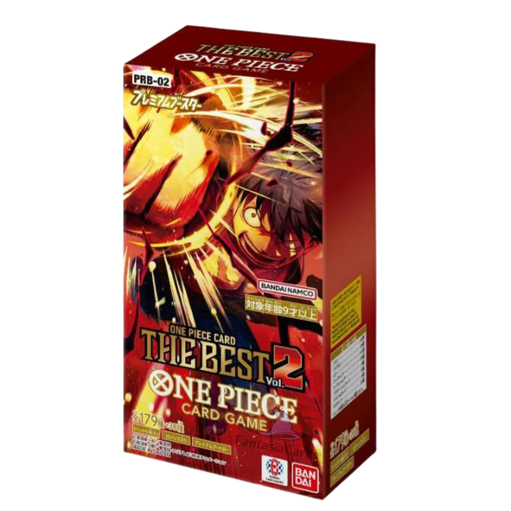 ++PRE-ORDER++ One Piece: The Best Premium Booster Vol. 2 PRB02-JP | 10 Booster Pack Display | Japanisch