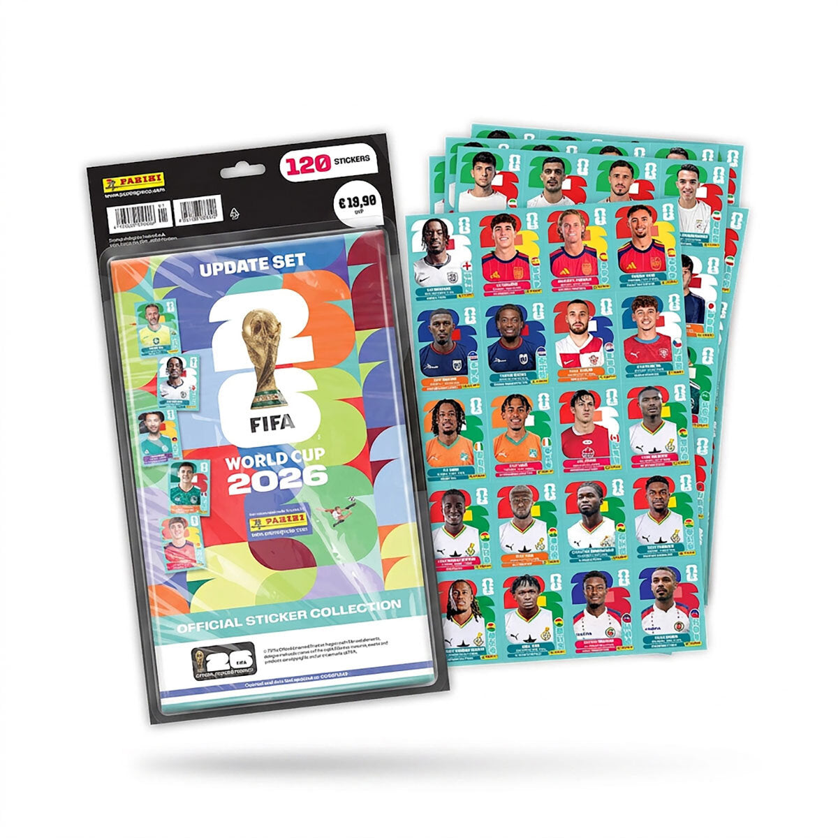 FIFA World Cup 2026™ Stickerkollektion | Update-Set (120 Sticker)