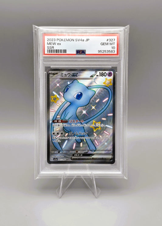 Pokemon Shiny Treasure ex | Mew ex | sv4a 327 SSR PSA10 | Japanisch