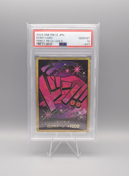 One Piece | Don!! Reiju | PRB01-Reiju-Gold | PSA10 | Japanisch