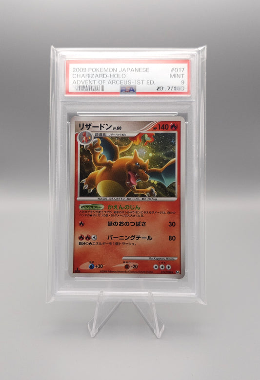 Pokemon | Charizard 1st Edition | Pt4 017 PSA9 | Japanisch