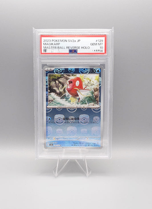 Pokemon Card 151 | Magikarp Master Ball | sv2a 129 | PSA10 | Japanisch