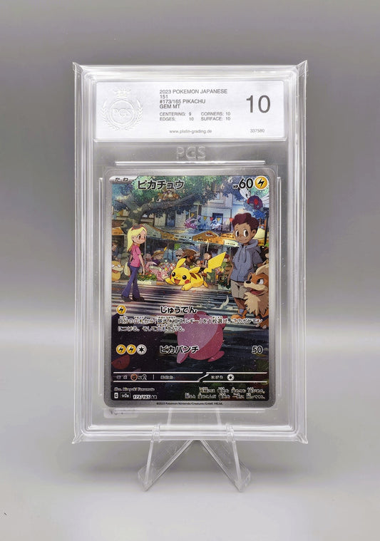 Pokemon | Pikachu sv2a 173 AR PGS10 | Japanisch