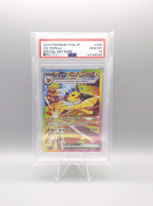 Pokemon Terastal Festival ex | Jolteon ex | sv8a 209 SAR | PSA10 | Japanisch