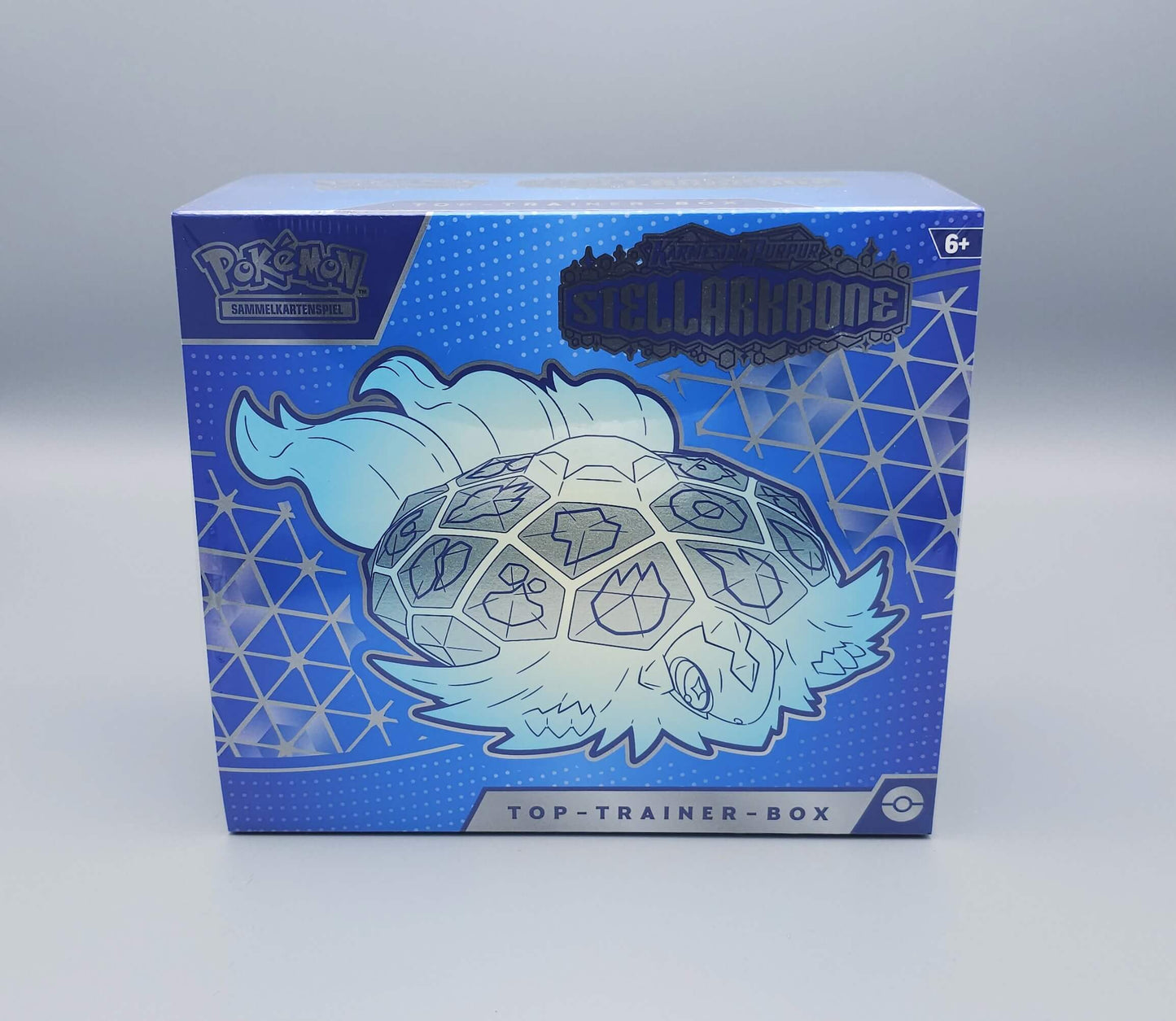 Pokémon KP07 Karmesin & Purpur: Stellarkrone | Top-Trainer-Box | Deutsch