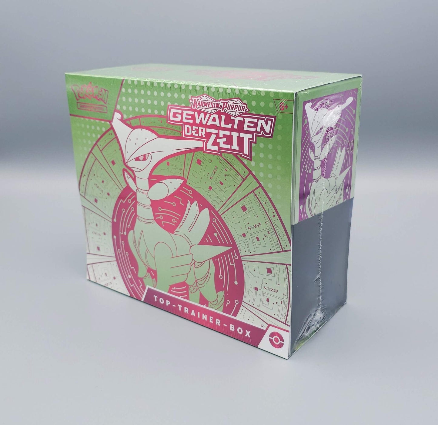 Pokemon KP05 Karmesin & Purpur: Gewalten der Zeit | Top-Trainer-Box | Deutsch