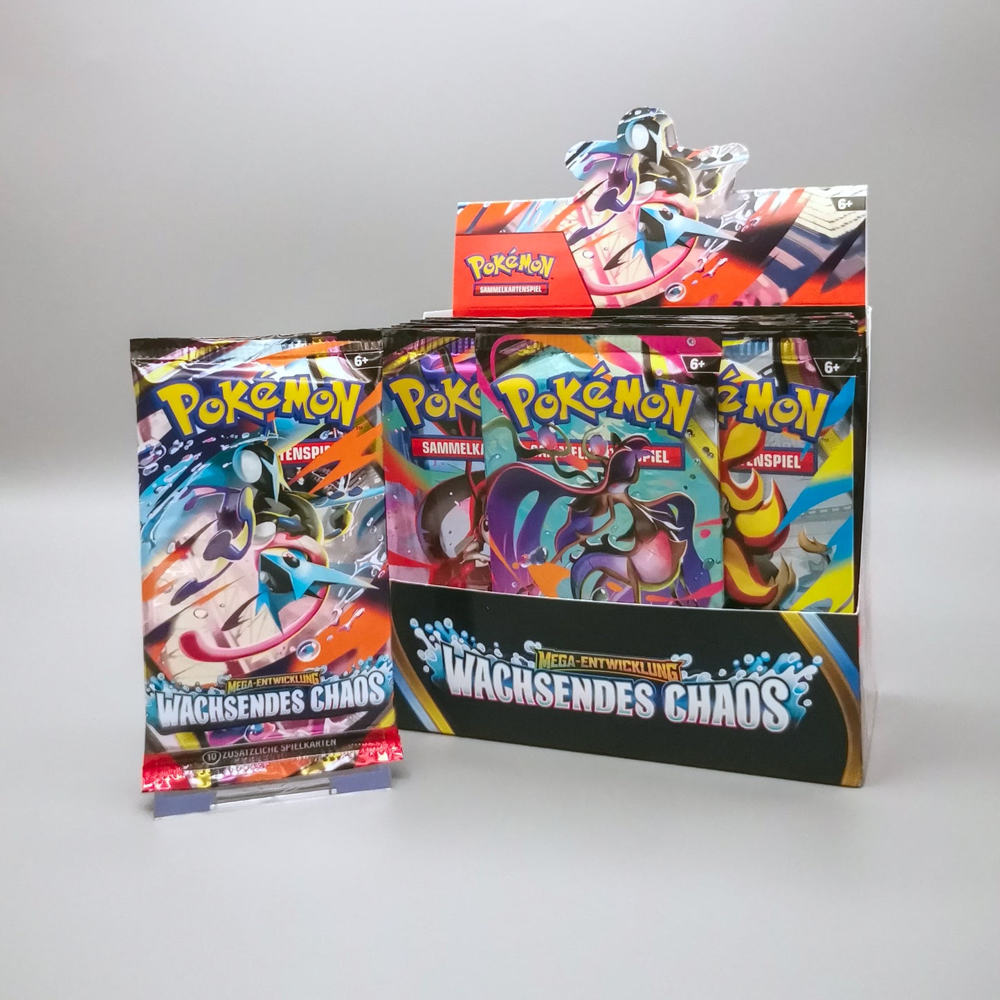 Pokemon ME05 MEGA-Entwicklung: Wachsendes Chaos | 1x Booster Pack | Deutsch