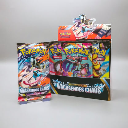 Pokemon ME05 MEGA-Entwicklung: Wachsendes Chaos | 1x Booster Pack | Deutsch