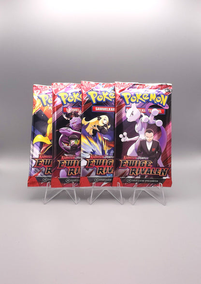 Pokemon KP10 Karmesin & Purpur: Ewige Rivalen | 1x Booster Pack | Deutsch