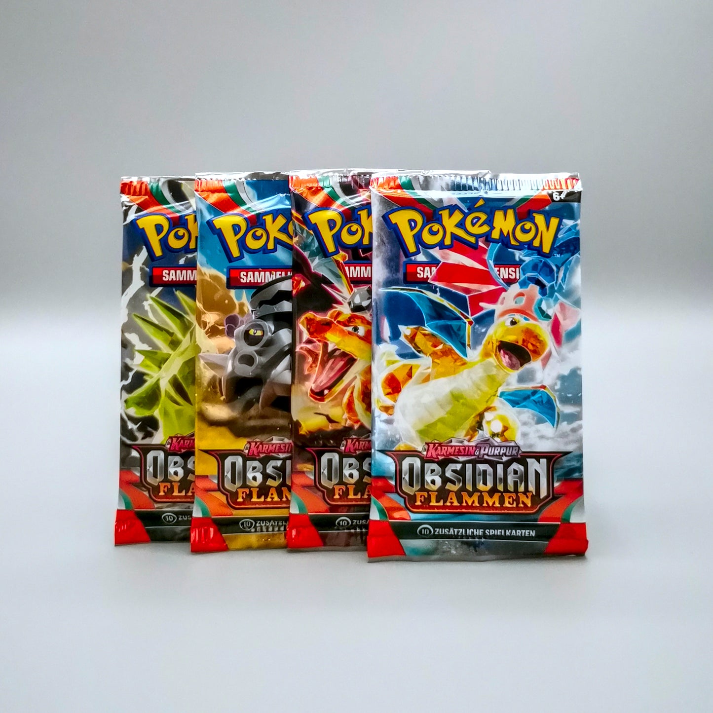 Pokemon Karmesin & Purpur: Obsidianflammen (KP03) | 1x Booster Pack | Deutsch