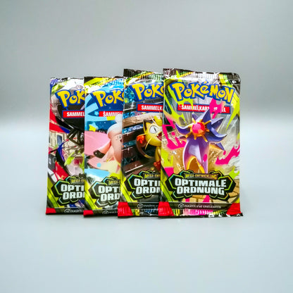 Pokemon ME04 MEGA-Entwicklung: Optimale Ordnung | 1x Booster Pack | Deutsch