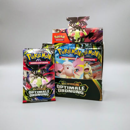 Pokemon ME04 MEGA-Entwicklung: Optimale Ordnung | 1x Booster Pack | Deutsch