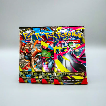 Pokemon ME01 MEGA-Entwicklung | 1x Booster Pack | Deutsch *differenzbesteuert*