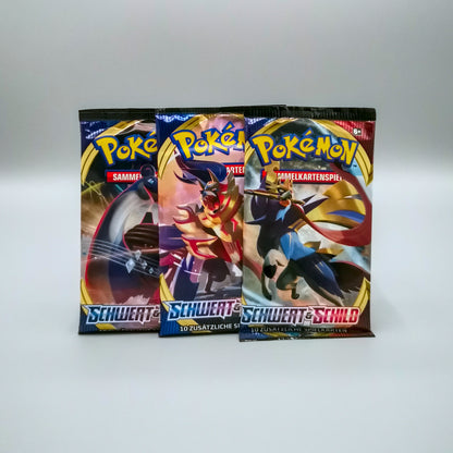 *diff* Pokemon SWSH01 Schwert & Schild: Base Set | 1x Booster Pack | Deutsch