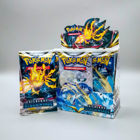 Pokemon SWSH12 Schwert & Schild: Silberne Sturmwinde | 1x Booster Pack | Deutsch *differenzbesteuert*