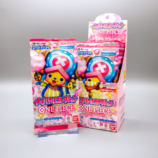 One Piece - Memorial Collection EB01-JP | 1x Booster Pack | Japanisch