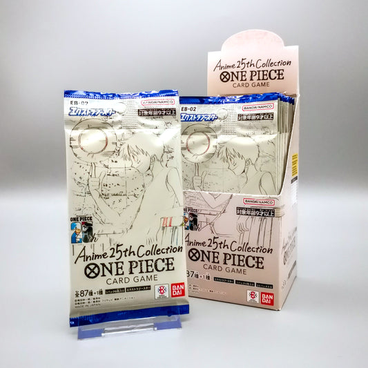 One Piece: 25th Anime Collection EB02-JP | 1x Booster Pack | Japanisch
