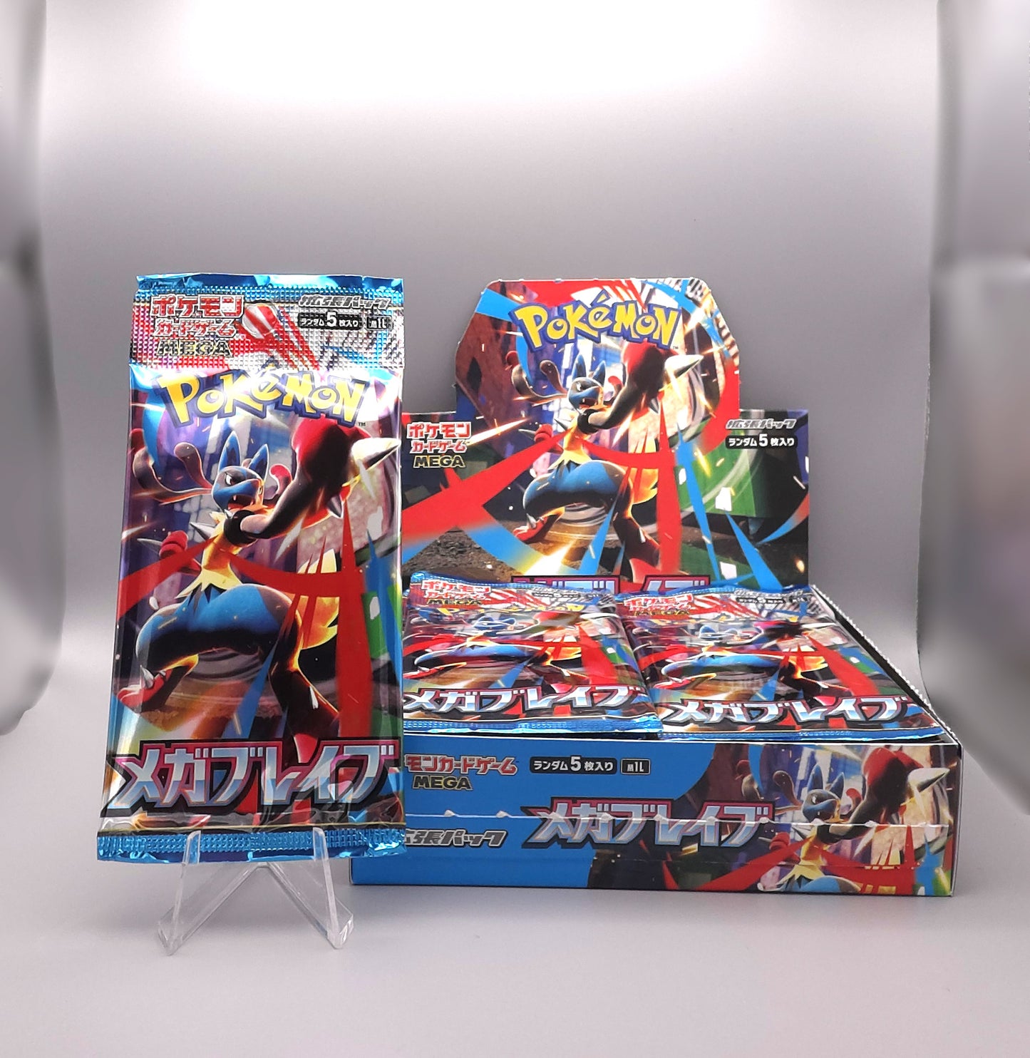 Pokemon M1L MEGA Brave | 1x Booster Pack | Japanisch