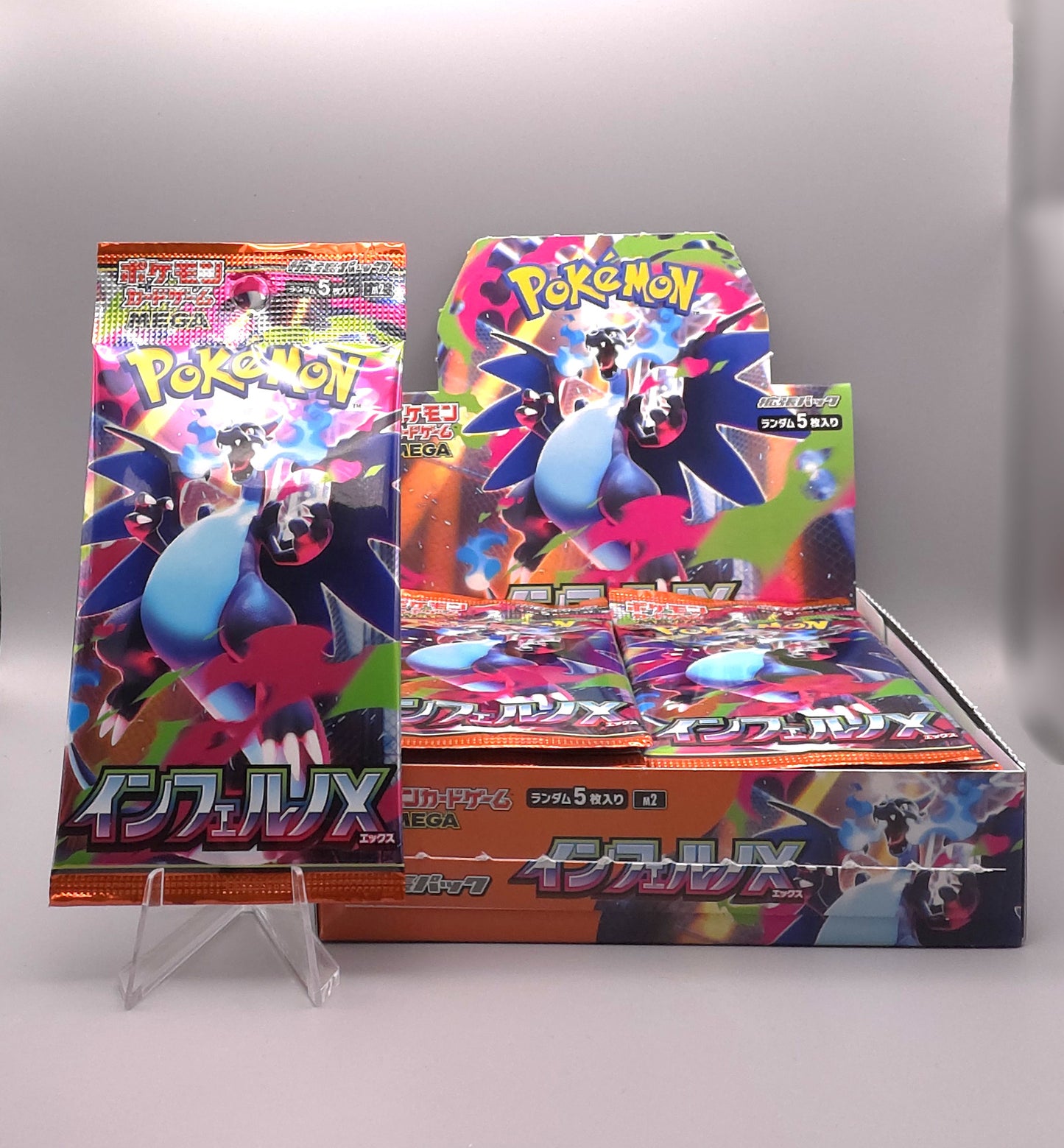 Pokemon M2 MEGA Inferno X | 1x Booster Pack | Japanisch