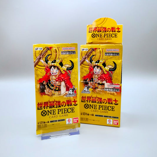 One Piece: The World's Strongest Warrior | OP17-JP | 1x Booster Pack | Japanisch
