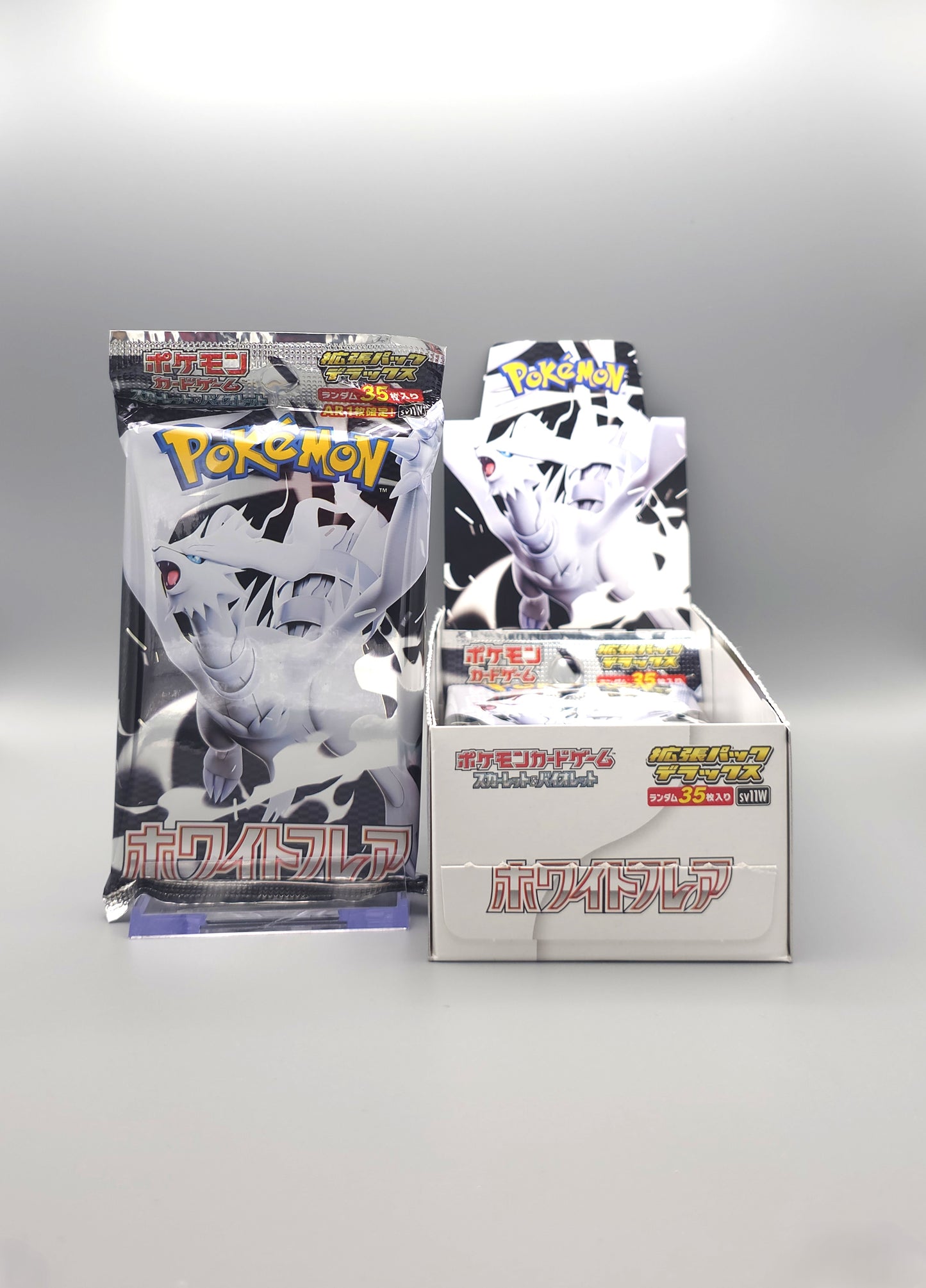 Pokemon sv11W White Flare DELUXE | 1x JUMBO Booster Pack | Japanisch
