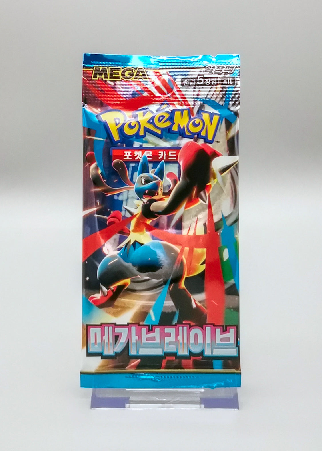 Pokemon M1L MEGA Brave | 1x Booster Pack | Koreanisch