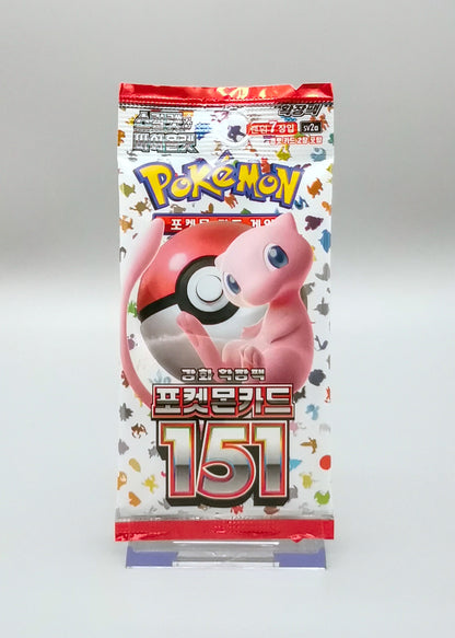 Pokemon sv2a Scarlet & Violet: Pokémon Card 151 | 1x Booster Pack | Koreanisch