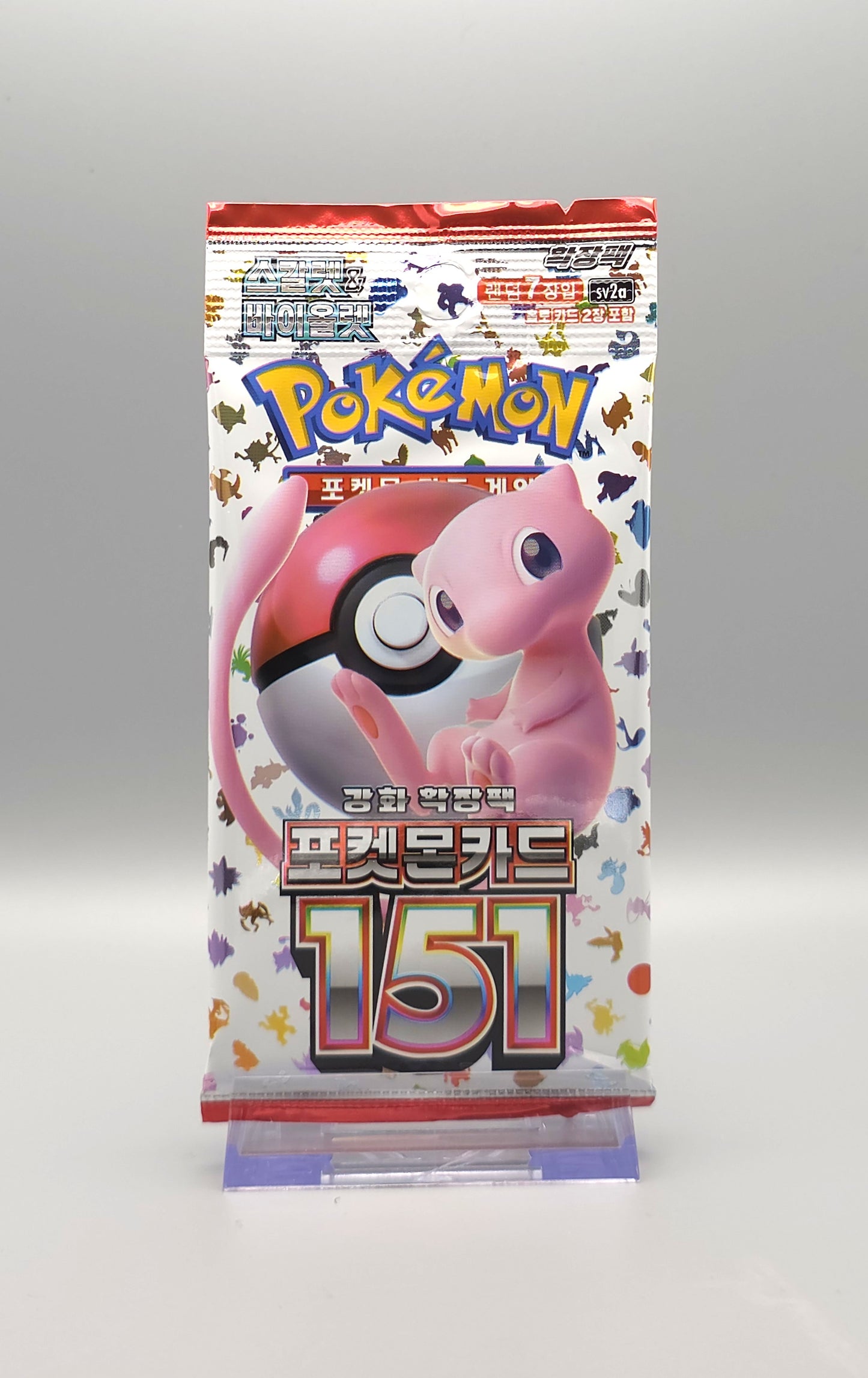 Pokemon sv2a Scarlet & Violet: Pokémon 151 | 1x Booster Pack | Koreanisch