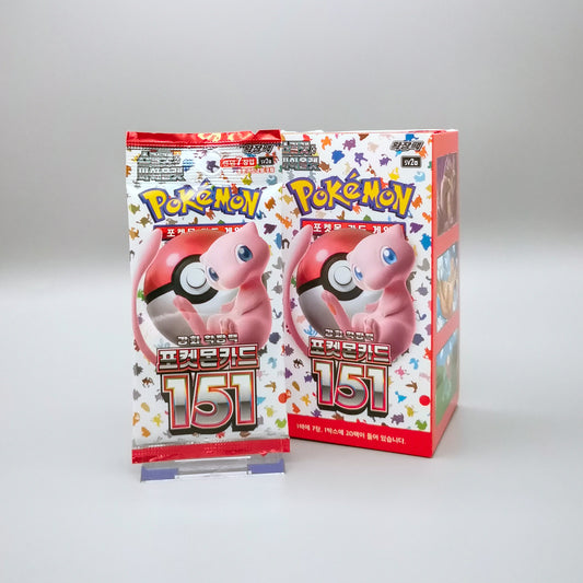 Pokemon sv2a Scarlet & Violet: Pokémon Card 151 | 1x Booster Pack | Koreanisch
