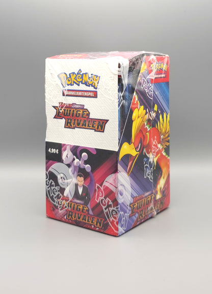 Pokemon KP10 Karmesin & Purpur: Ewige Rivalen | 18 Booster Pack Display | Deutsch