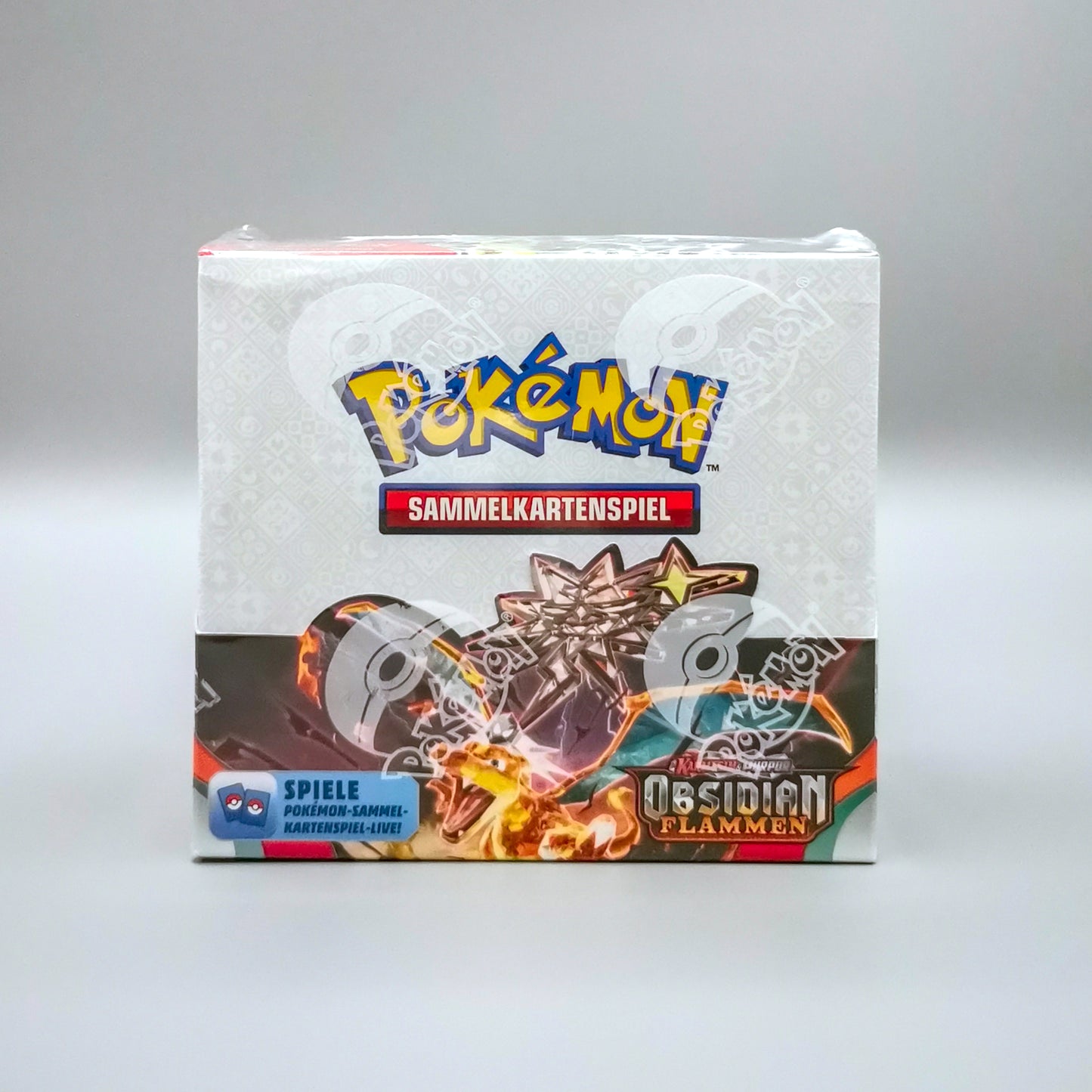 Pokemon KP03 Karmesin & Purpur: Obsidianflammen | 36 Booster Pack Display | Deutsch