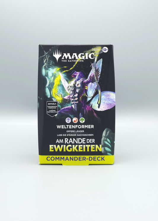 Magic The Gathering: Am Rande der Ewigkeiten | Commander-Deck (Weltenformer) | Deutsch