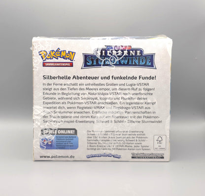 Pokemon Schwert & Schild: Silberne Sturmwinde SWSH12 | 36 Booster Pack Display | Deutsch