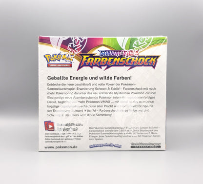 Pokémon Schwert & Schild: Farbenschock SWSH04 | 36 Booster Pack Display | Deutsch