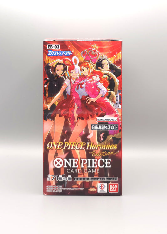 One Piece: Heroines Edition EB03-JP | 24 Booster Pack Display | Japanisch