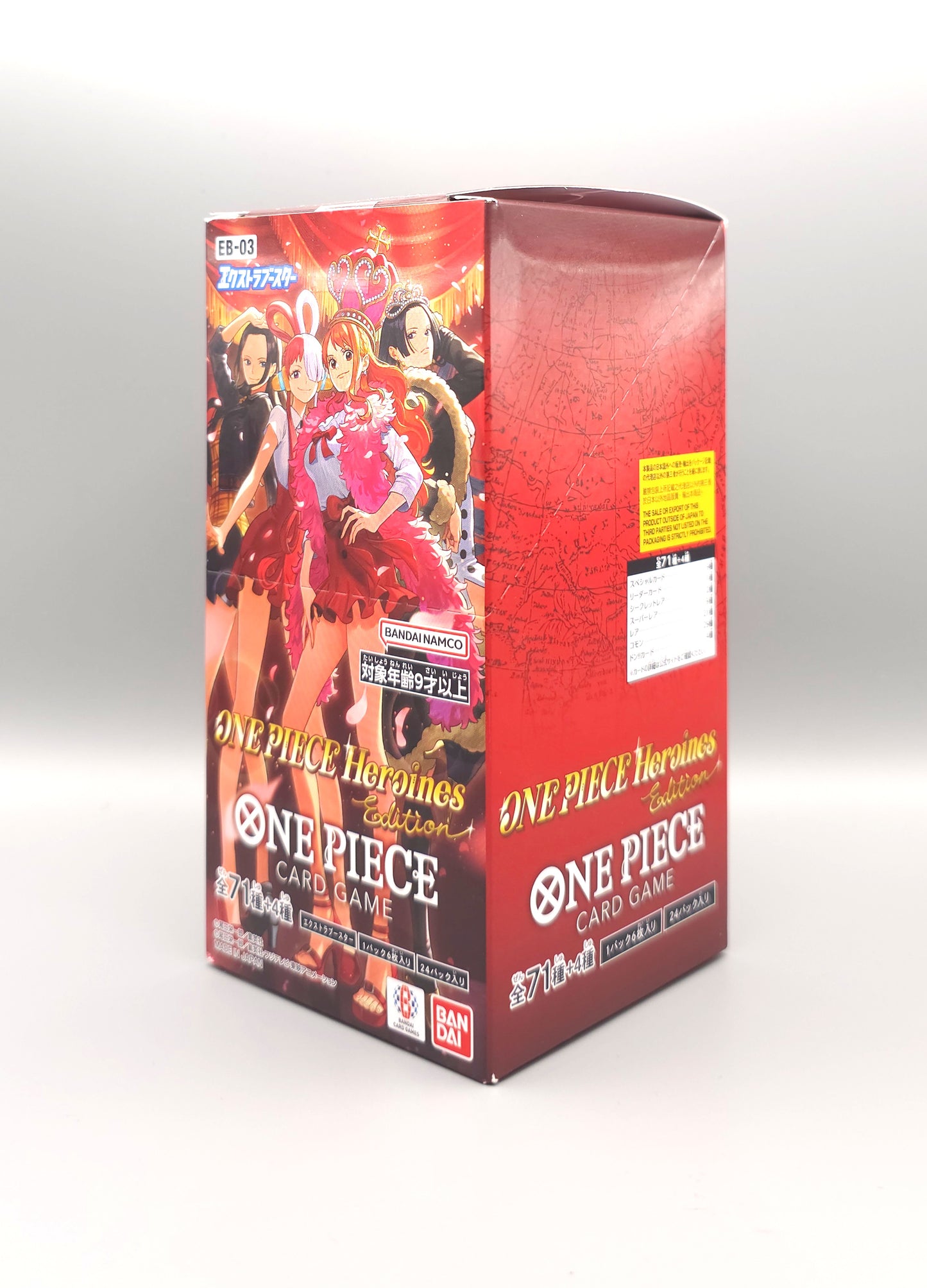 One Piece: Heroines Edition EB03-JP | 24 Booster Pack Display | Japanisch