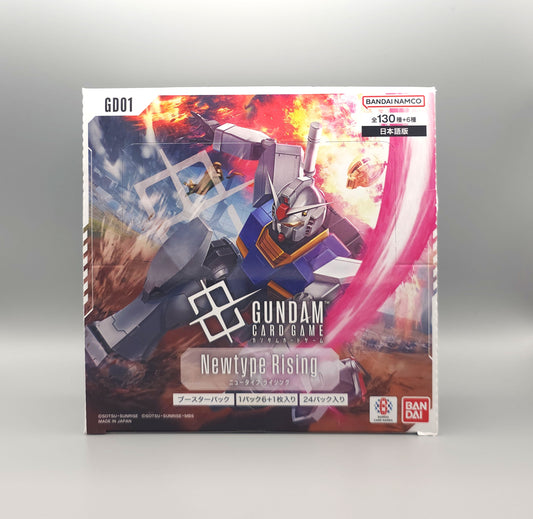 BANDAI NAMCO - Gundam: Newtype Rising (GD01) | 24 Booster Pack Display | Japanisch