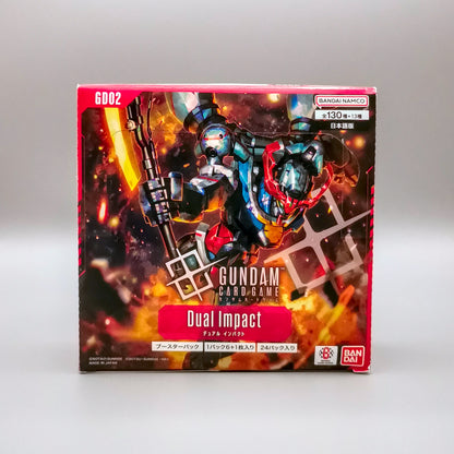 BANDAI NAMCO - Gundam: Dual Impact (GD02) | 24 Booster Pack Display | Japanisch